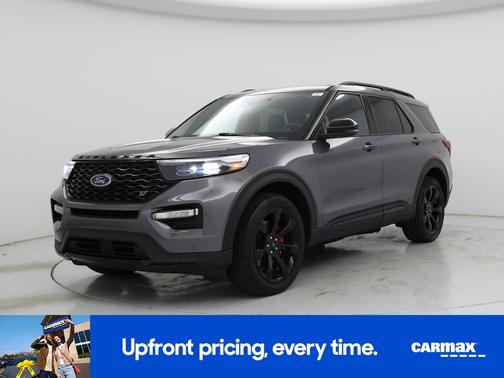 Gray 2022 Ford Explorer ST