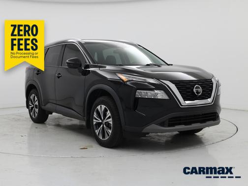 Black 2021 Nissan Rogue SV