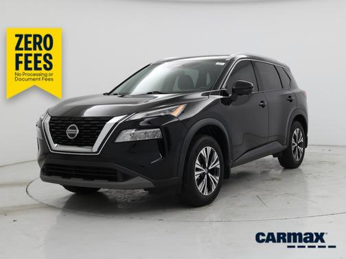 Black 2021 Nissan Rogue SV