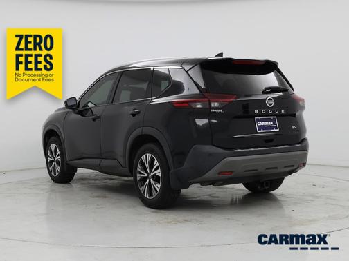 Black 2021 Nissan Rogue SV