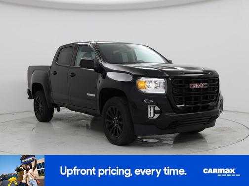 Black 2022 GMC Canyon Elevation