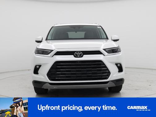 White 2024 Toyota Grand Highlander Platinum