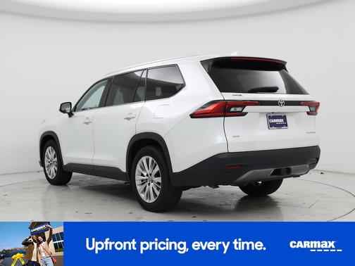 White 2024 Toyota Grand Highlander Platinum