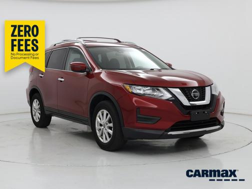Red 2020 Nissan Rogue S