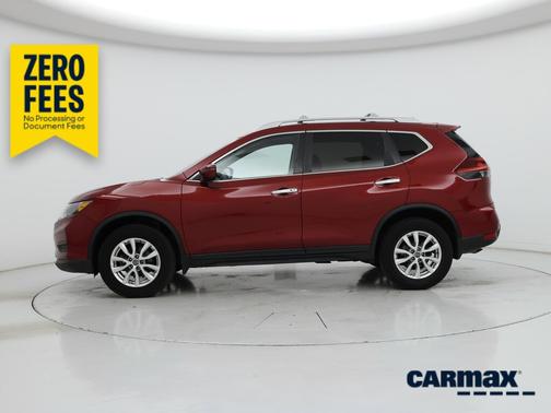 Red 2020 Nissan Rogue S