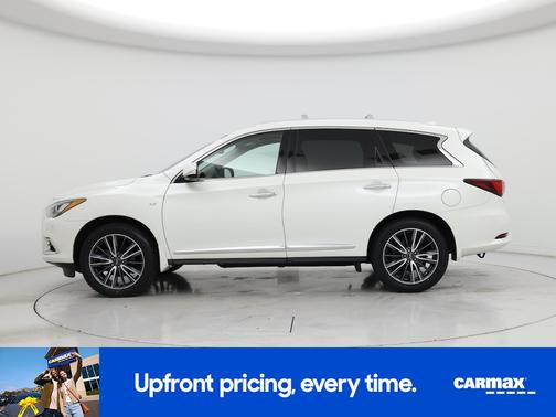 White 2019 INFINITI QX60 Luxe