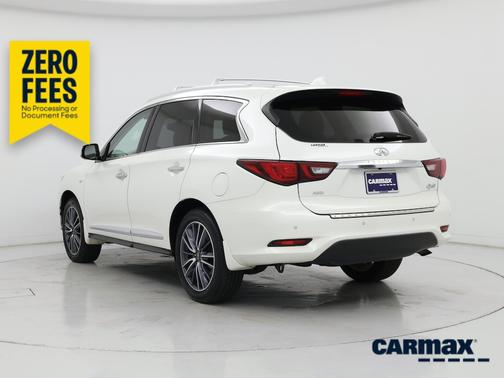 White 2019 INFINITI QX60 Luxe