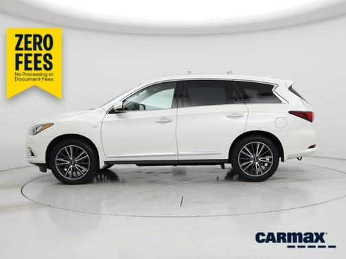 White 2019 INFINITI QX60 Luxe