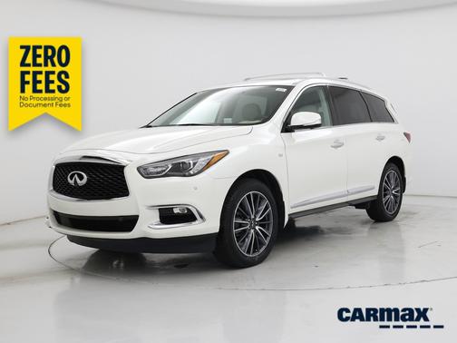 White 2019 INFINITI QX60 Luxe