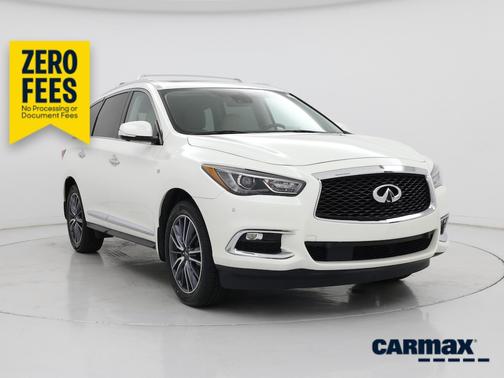 White 2019 INFINITI QX60 Luxe