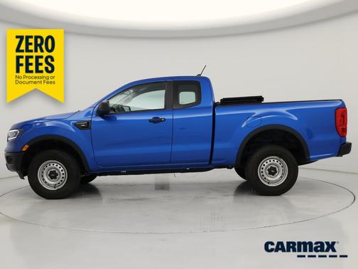 Blue 2023 Ford Ranger XL