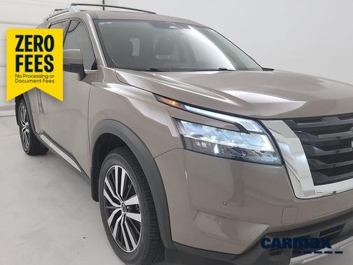 Tan 2023 Nissan Pathfinder Platinum