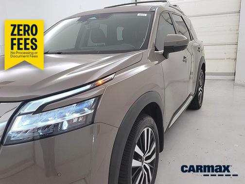 Tan 2023 Nissan Pathfinder Platinum