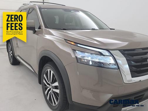 Tan 2023 Nissan Pathfinder Platinum