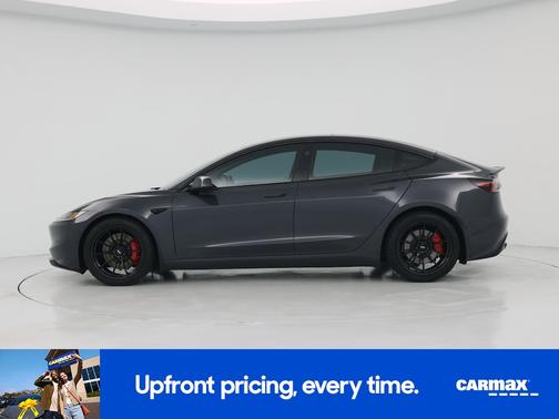Gray 2024 Tesla Model 3 Performance