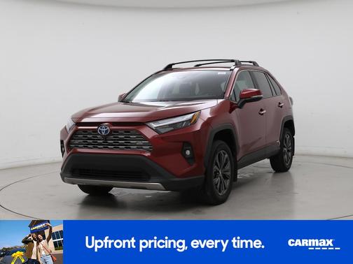 Red 2023 Toyota RAV4 Hybrid Limited