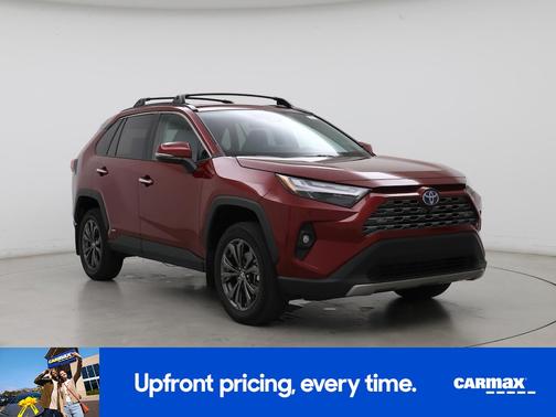 Red 2023 Toyota RAV4 Hybrid Limited