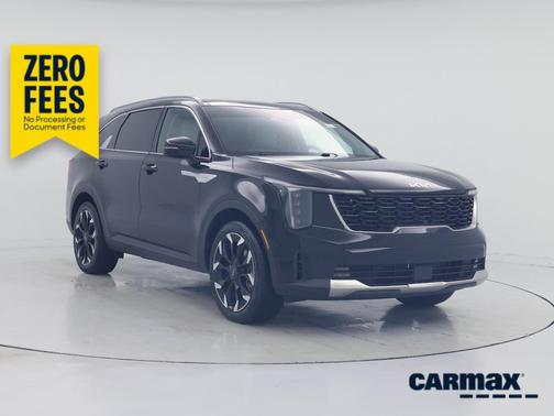 Black 2024 Kia Sorento EX