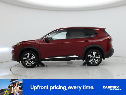 Red 2021 Nissan Rogue SL