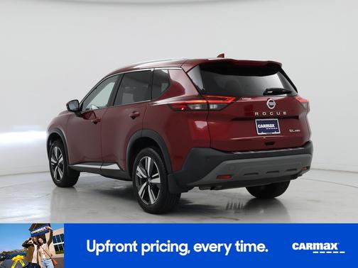 Red 2021 Nissan Rogue SL