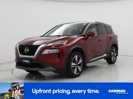 Red 2021 Nissan Rogue SL