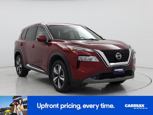 Red 2021 Nissan Rogue SL