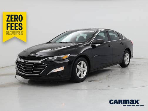 Black 2022 Chevrolet Malibu LS