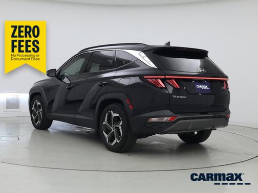 Black 2022 Hyundai TUCSON Limited