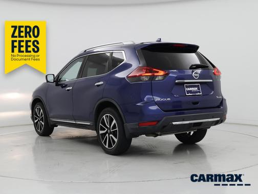 Blue 2020 Nissan Rogue SL