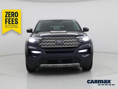 Blue 2023 Ford Explorer Limited