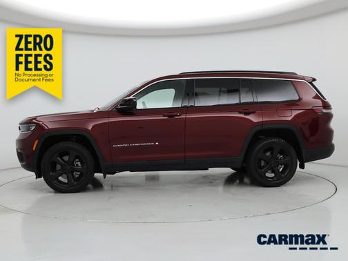 Red 2025 Jeep Grand Cherokee L Laredo