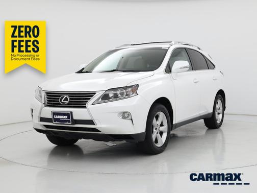 White 2015 Lexus RX 350
