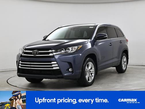 Blue 2019 Toyota Highlander Limited