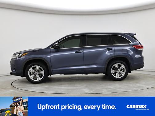 Blue 2019 Toyota Highlander Limited