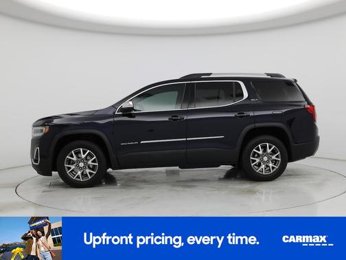 Blue 2021 GMC Acadia SLT
