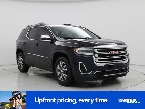 Blue 2021 GMC Acadia SLT