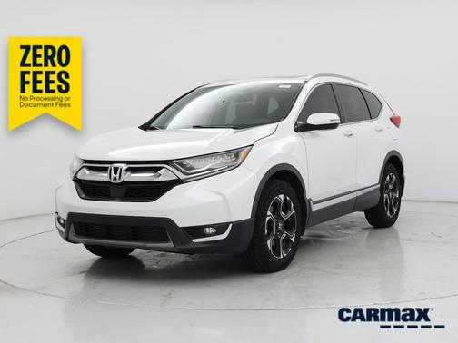 White 2019 Honda CR-V Touring