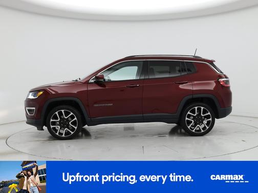 Red 2020 Jeep Compass Limited