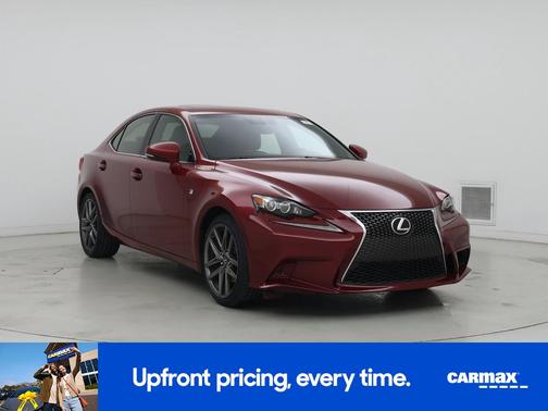 Burgundy 2015 Lexus IS 250