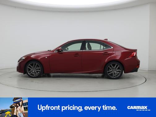 Burgundy 2015 Lexus IS 250