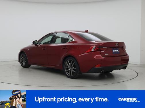 Burgundy 2015 Lexus IS 250