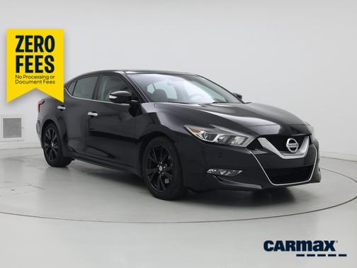 Black 2016 Nissan Maxima Platinum