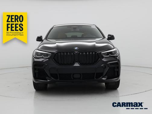 Black 2022 BMW X6 M