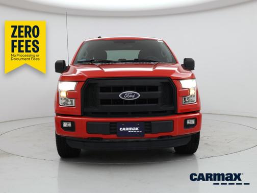 Red 2016 Ford F-150 XL