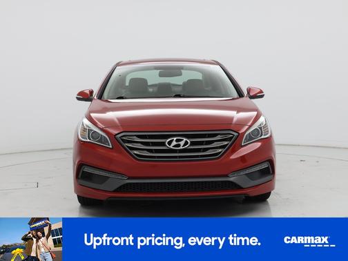 Red 2017 Hyundai SONATA Limited