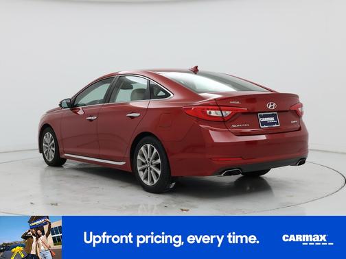 Red 2017 Hyundai SONATA Limited