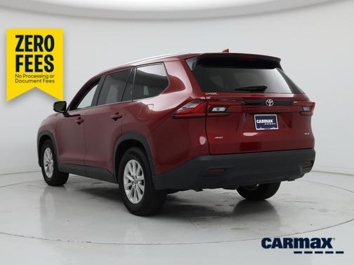 Red 2025 Toyota Grand Highlander XLE