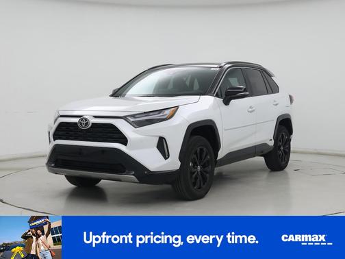 White 2025 Toyota RAV4 Hybrid XSE