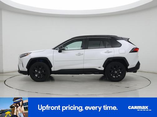 White 2025 Toyota RAV4 Hybrid XSE