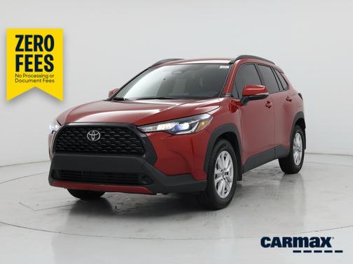 Red 2024 Toyota Corolla Cross LE